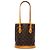 Louis Vuitton Brown Monogram Petit Bucket