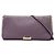 Burberry Purple Medium Grained Calfskin Mildenhall Crossbody