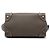 Céline Celine Mini Luggage Tote aus grauem genarbtem Kalbsleder - Ansicht 3