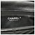 Clutch Chanel Timeless Kisslock in pelle d'agnello nera chevron Nero - vista 5