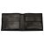 Cartera bifold Prada de Tessuto patchwork negro con calavera perforada - vista 4