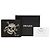 Cartera bifold Prada de Tessuto patchwork negro con calavera perforada - vista 8