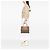 Borsa Tote Fendi Beige Zucchino Canvas - vista 7