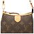 Louis Vuitton Brown Monogram Mini Delightful Pochette - vista 6