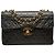 Chanel Black Maxi XL Classic Lambskin Single Flap