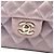 Chanel Pink Medium Classic Iridescent Lambskin Double Flap - vista 5