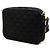 Prada Brique Symbole Crossbody-Tasche aus bestickter schwarzer Leinwand - Ansicht 2