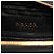 Prada Brique Symbole Crossbody-Tasche aus bestickter schwarzer Leinwand - Ansicht 5