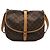 Louis Vuitton Brown Monogram Saumur 35 Marron