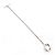 Bracciale con charm Gucci in argento - vista 3