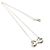 Autre Marque Collana Tiffany Double Loving Heart Paloma Picasso - vista 3