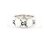 Anello Gucci Ghost in argento sterling - vista 2