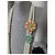 Collier Chanel multi-rangs en perles et fleurs émaillées Blanc Multicolore - vue 11