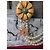 Collier Chanel multi-rangs en perles et fleurs émaillées Blanc Multicolore - vue 17
