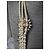 Collier Chanel multi-rangs en perles et fleurs émaillées Blanc Multicolore - vue 8