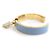 Bracelete Prada azul claro e dourado - vista 3