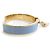 Bracelete Prada azul claro e dourado - vista 5