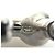 Orecchini a lobo Chanel argento con strass - vista 10