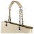Chanel Tote Bag aus grauem genarbtem Kalbsleder - Ansicht 10
