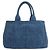 Prada Canapa Denim Tote Bag - Ansicht 2