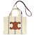 Céline Celine Small Cabas Thais 2-Way Handbag Branco