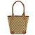 Bolso Tote Gucci 161129 GG Pattern Castaño - vista 2