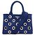 Prada 1BG439 Canapa Perforated 2-Way Handbag
