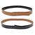 Hermès LIEN HERMES GÜRTEL 32MM AUS REVERSIBLEM LEDER TOGO GOLD BOX NOIR T95 BELT