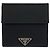 Prada Nylon Tessuto Logo Compact Wallet