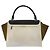 Céline Borsa 2way Celine Trapeze in pelle e camoscio - vista 2