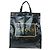 Sac cabas Gucci en toile enduite Noir Jaune
