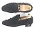 Mocassini in camoscio con borchie Christian Louboutin DANDY PIK PIK - vista 4