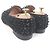 Mocassini in camoscio con borchie Christian Louboutin DANDY PIK PIK - vista 6