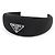 Prada Triangle logo RE-NYLON Headband Black