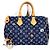 Borsa Louis Vuitton Monogram Flower Denim Speedy Bandoulière 30