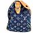 Borsa Louis Vuitton Monogram Flower Denim Speedy Bandoulière 30 - vista 4