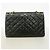 Bolsa de Ombro Chanel Matelassé Preta - vista 13