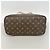 Saco Tote Louis Vuitton Monogram Neverfull MM Marrom - vista 3