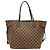 Saco Tote Louis Vuitton Damier Neverfull MM Damier ebene