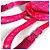 Mochila MCM em couro rosa - vista 6