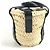Bolsa Cesto Mini Chloé Sense Preto Bege - vista 3