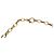 Autre Marque Collar GAVELLO Milan Plata Chapada Oro Esmalte Rosa Dorado - vista 6