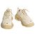 Balenciaga Triple S Clear Sole Sneakers Vanilla Beige - vista 5