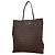 Bolso Tote Fendi Marrón Oscuro
