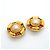Pendientes de clip Chanel chapados en oro - vista 2