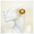 Pendientes de clip Chanel chapados en oro - vista 5