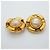 Pendientes de clip Chanel chapados en oro - vista 6