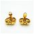 Pendientes de clip Chanel chapados en oro - vista 7