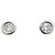 Autre Marque Tiffany & Co. By the Yard Platin-Stecker-Ohrringe