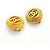 Pendientes de clip Chanel Coco Mark Circle Gold - vista 2